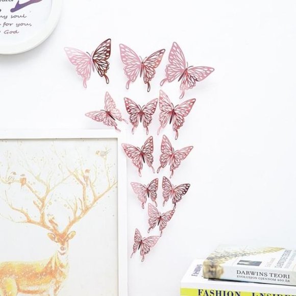 12 Pcs/Set New 3D Wall Stickers - Picture 13 of 16